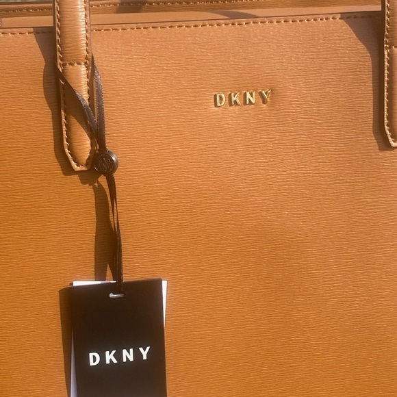- Brown DKNY large tote bag , NWT​ - Picture 6 of 16